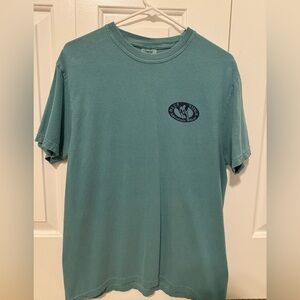 comfort colors blue ridge teal t-shirt